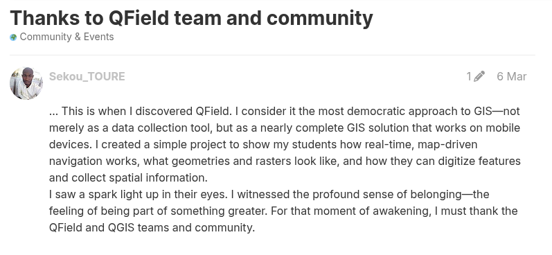 community