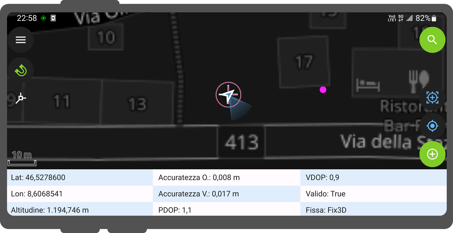 subcentimeter-positioning